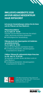 Inklusive Angebote 2026